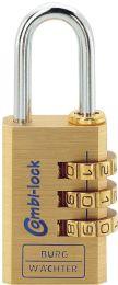 Produktbild BURGWäCHTER Messing-Hangschloss Combi Lock 80/30 mm