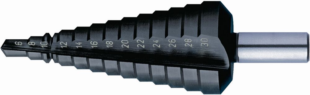 Produktbild FORUM Universal-Stufenbohrer HSS TiAlN 4-20,00mm