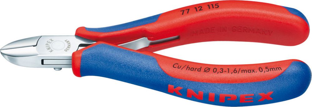 Produktbild Knipex Elektronik Seitenschneider 115mm rd.K.m.F.