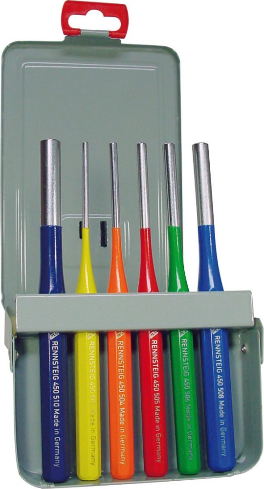 Produktbild Rennsteig Splintentreibersatz excl.6tlg. extrahart