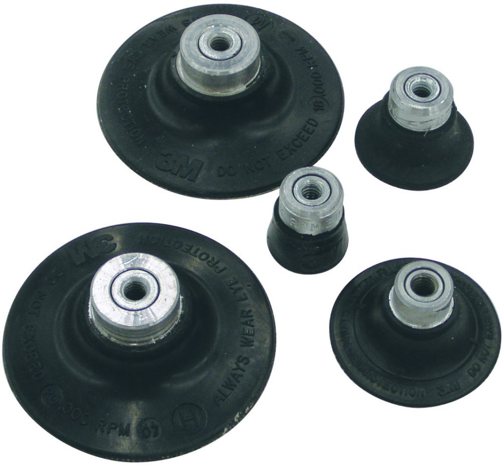 Produktbild 3M Stützteller 1/4" ROLOC 76,2mm mittel bild 2