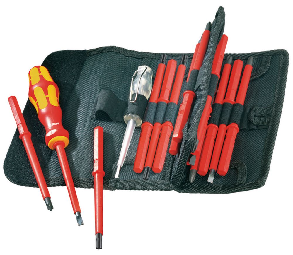 Produktbild Wera Schraubendreher Satz VDE Kraftform Komp.16tlg.Wera