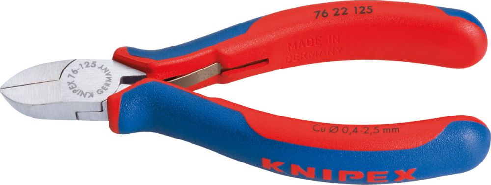 Produktbild Knipex Elektromechaniker Seitenschneider 125mm F2 poliert