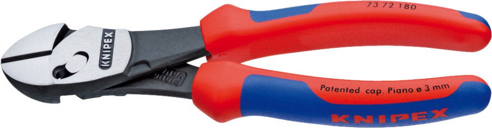 Produktbild Knipex Kraftseitenschneider 180mm pol.2K-Hülle