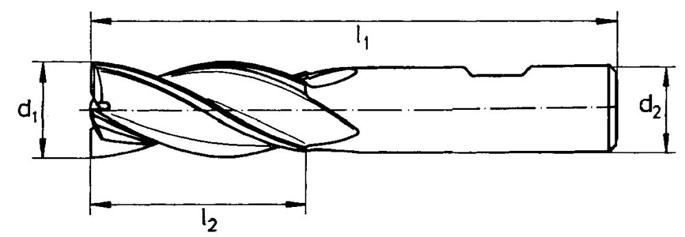 Produktbild FORUM Schaftfräser D844K TiAlN 20,00mm bild 2