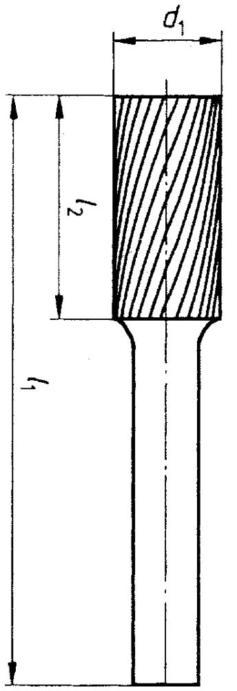 Produktbild Pferd Frässtift HSS A 0616ST 3 6mm 6x16 mm bild 2