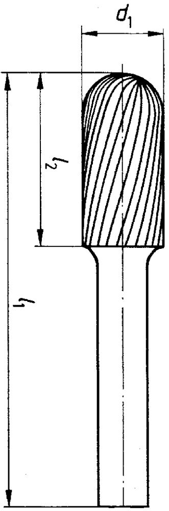 Produktbild Pferd Frässtift HSS C 0820 3 6mm 8x20 mm bild 3