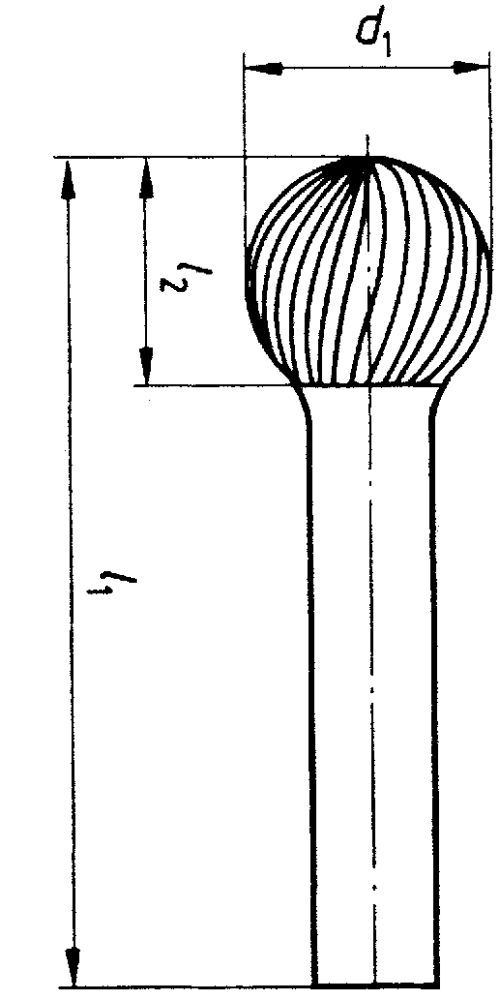 Produktbild Pferd Frässtift HSS F 1210 3 6mm 12x10,8mm bild 3