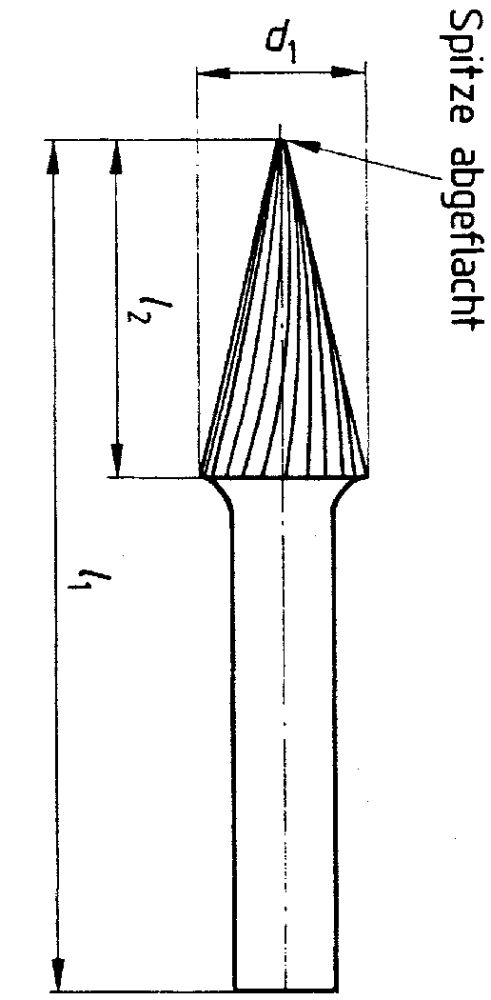 Produktbild Pferd Frässtift HSS G 1020 3 6mm 10x20 mm bild 3