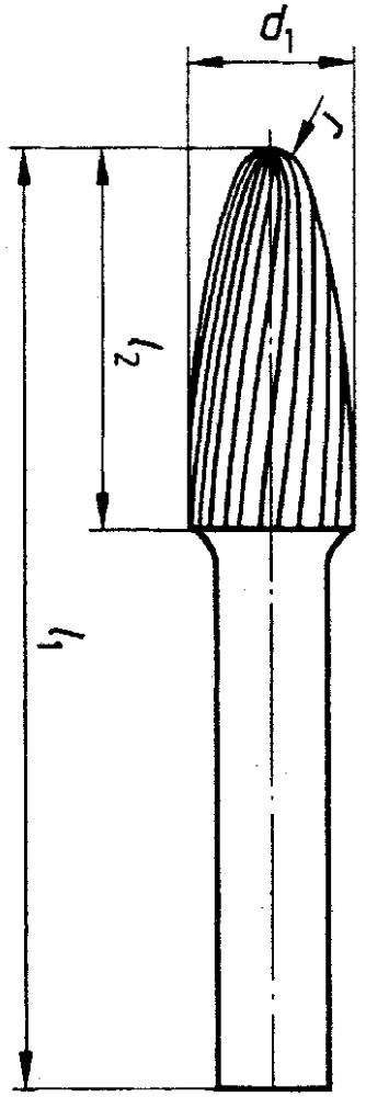 Produktbild Pferd Frässtift HSS K 1225 3 6mm 12x25 mm bild 3