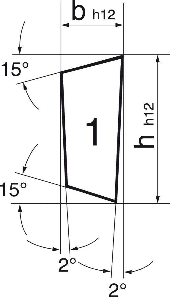 Produktbild FORUM Drehling HSSE Form-L 12x 5x120mm Index bild 2