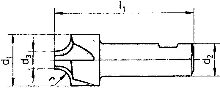 Produktbild FORUM Konkavfräser D6518B HSSE 6,0mm bild 2