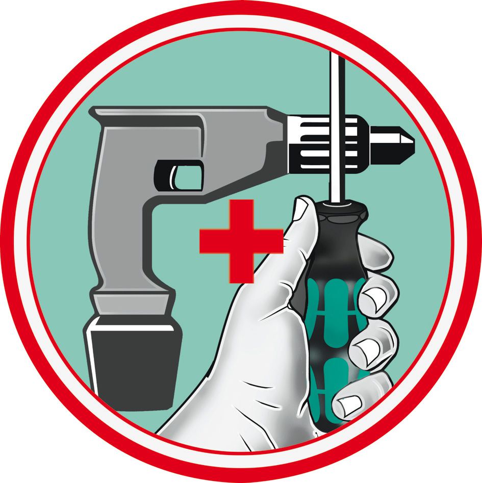 Produktbild Wera Kraftform Kompakt 60 Falttasche m.Ratsche bild 7