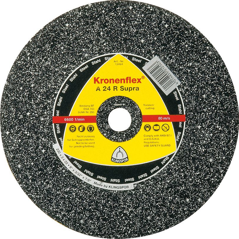 Produktbild Klingspor Trennscheibe A24N Supra 115x2,5mm gekr.
