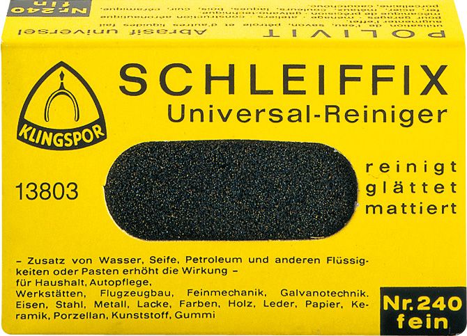 Produktbild Klingspor Handschleifklotz SFK655 K240 80x50x20mm