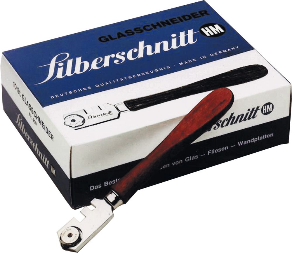 Produktbild Silberschnitt Glasschneider HM mit Holzheft Bohle