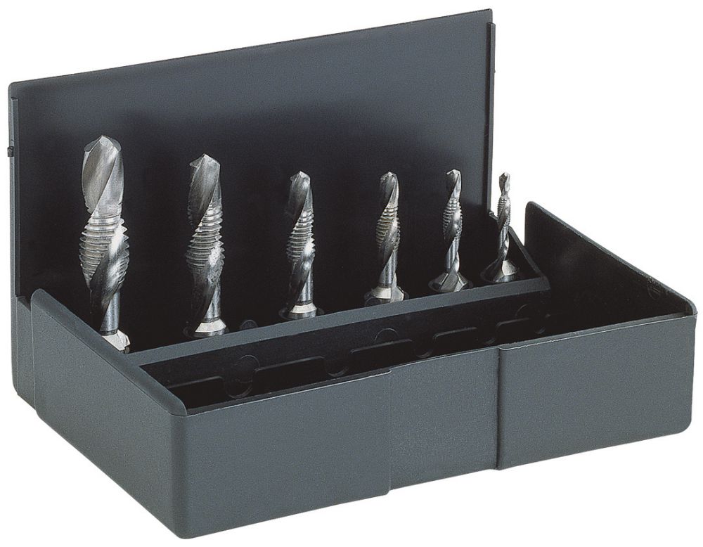 Produktbild Völkel Kombi-Werkzeug-Stz. HSS M3-10