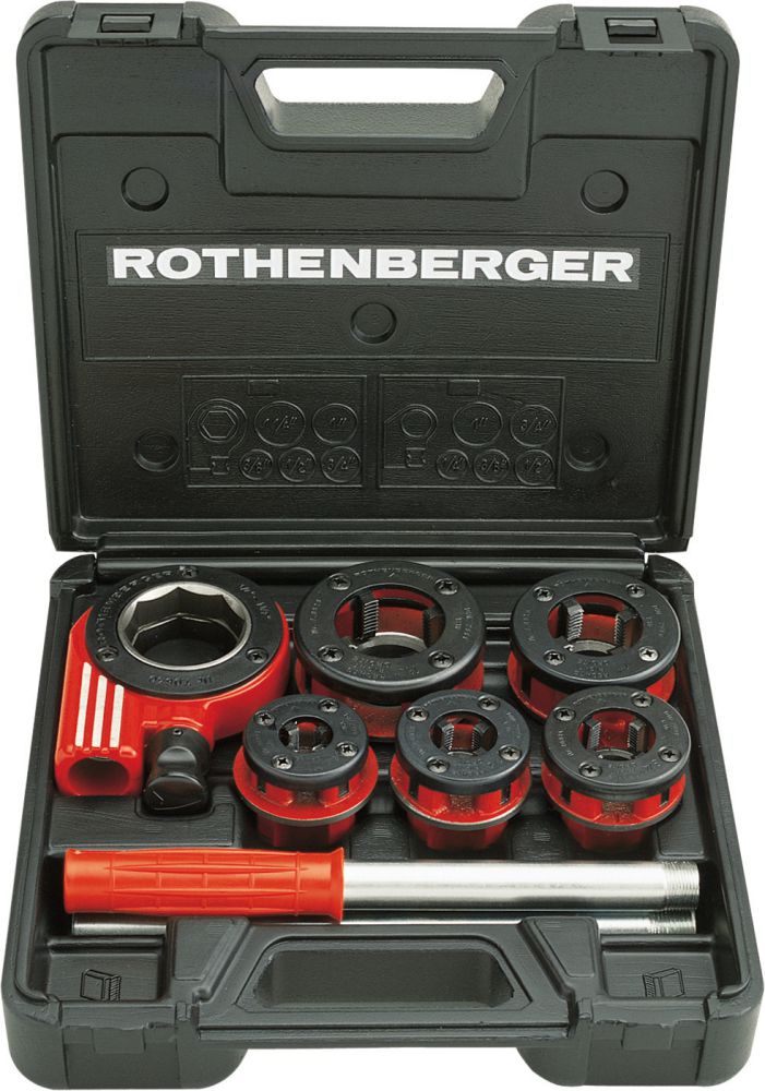 Produktbild Rothenberger Schneidkluppen-Set 1/2-1 Z.
