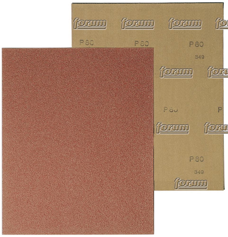 Produktbild FORUM Schleifleinen braun 230x280mm K280
