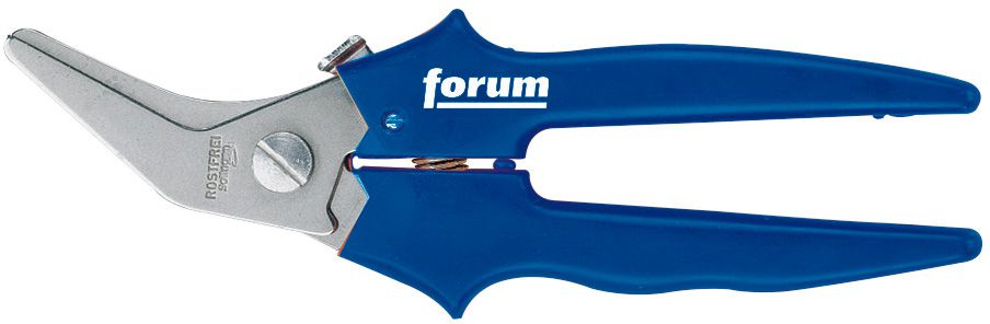 Produktbild FORUM Combi-Schere Edelstahl 190mm abgewinkelt