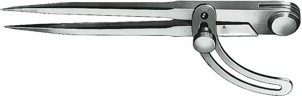 Produktbild FORUM Spitzzirkel 200mm m.Stellbg.