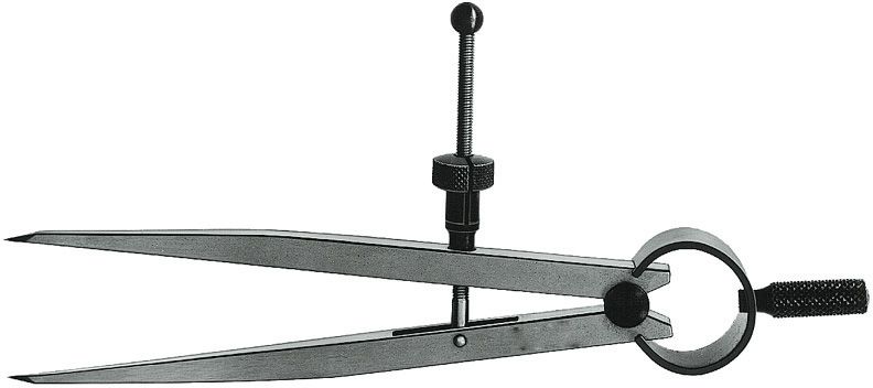 Produktbild FORUM Präz.-Federzirkel 150mm