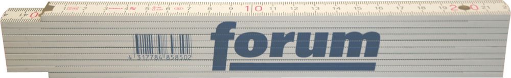 Produktbild FORUM Holz-Gliedermaßstab 2m 16mm