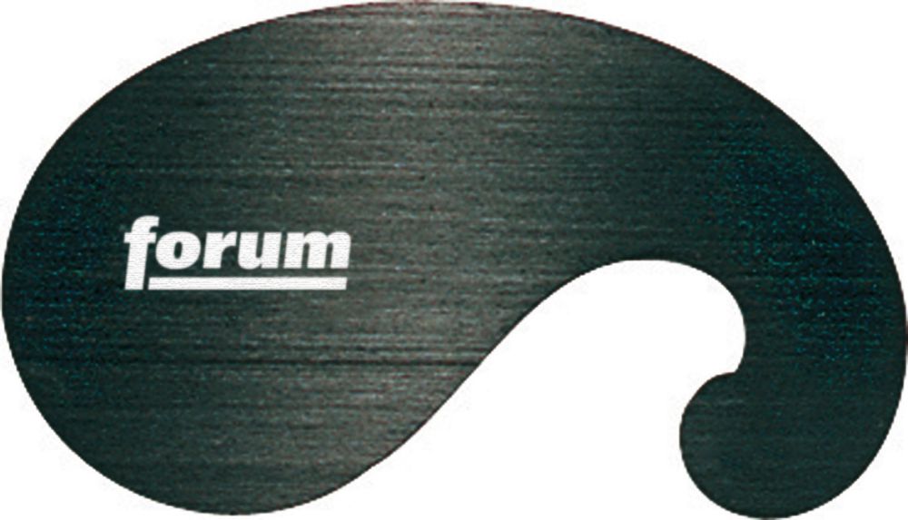 Produktbild FORUM Ziehklinge Schwanenhals Stahl gehärtet