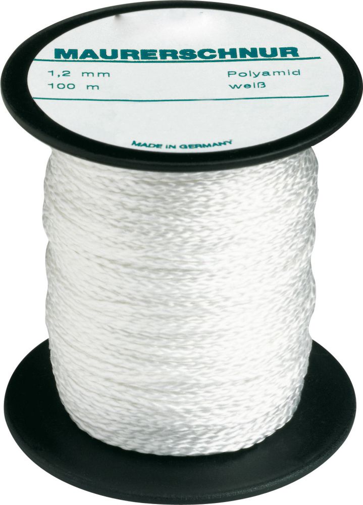 Produktbild Kordel Polyamid 2,0mm 100m weiß Overmann