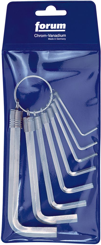 Produktbild FORUM Winkelschraubendreher DIN 911 2,0-10,0mm Ring bild 1