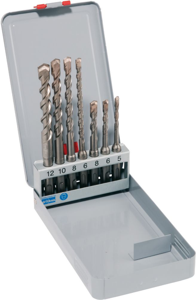 Produktbild FORUM SDS-Plus-Bohrer-Stz. 7tlg.