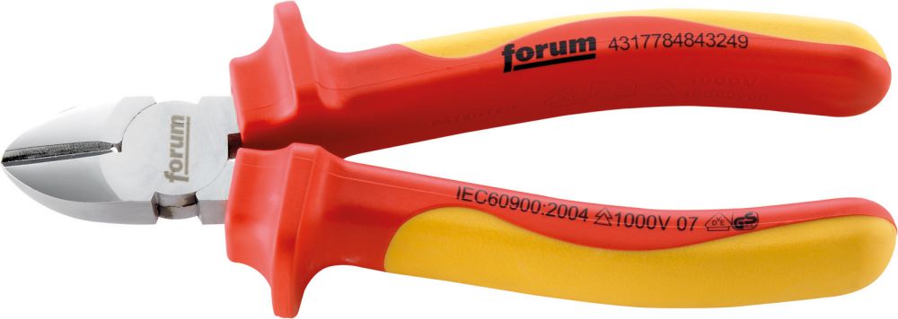 Produktbild FORUM Seitenschneider verchromt160mm VDE