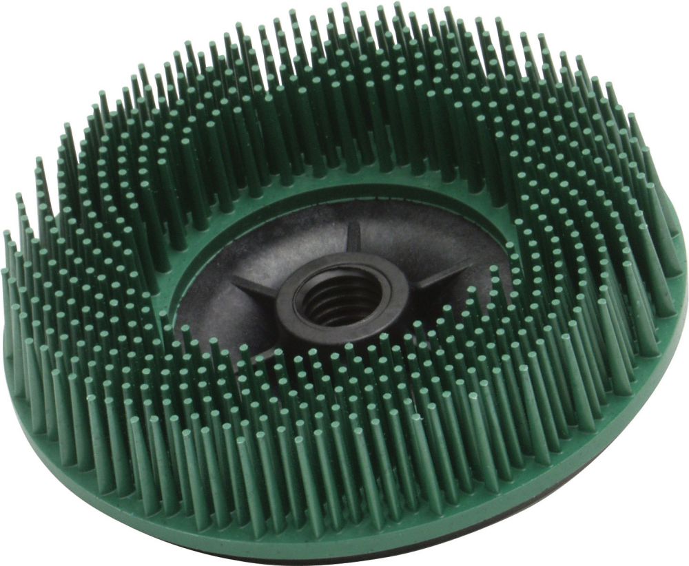 Produktbild 3M Bristle Disc Reinigungsscheibe mit M14-Gew.115 mm, P 50, grün