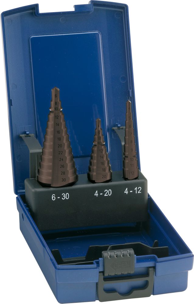 Produktbild FORUM Universal Stufenbohrer Satz HSSTiAlN4-30,00mm