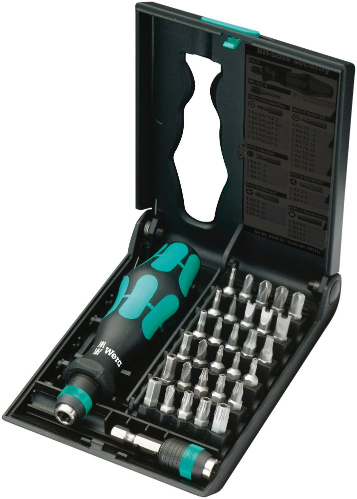 Produktbild Wera Bit-Sortiment Kraftform Kompakt 70 32-tlg.