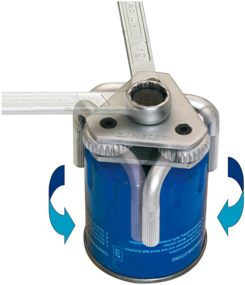 Produktbild Hazet Ölfilterschlüssel 65-120mm mit 3/8"Vierkant bild 2