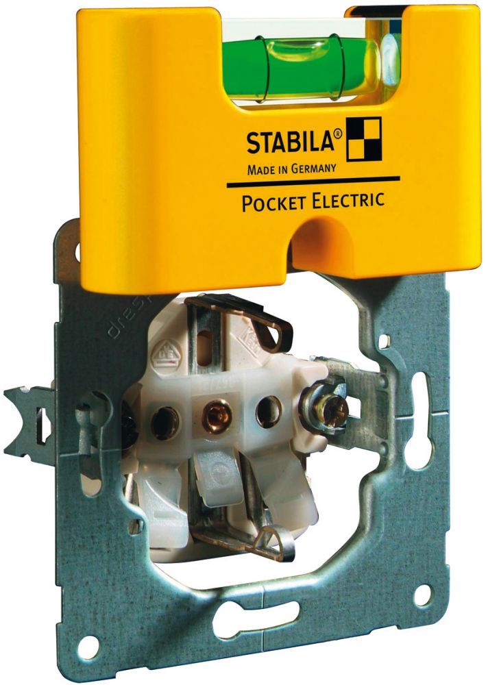 Produktbild Stabila Mini-Wasserwaage Pocket Electric 7cm bild 2