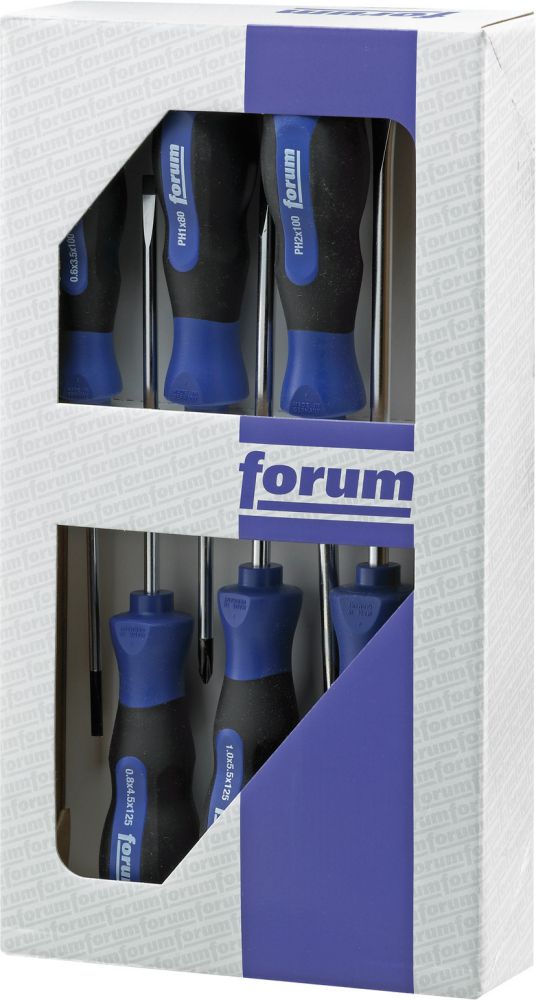Produktbild Forum Schraubendreher-Satz 7tlg. Schl., PH, PZ, TX bild 1