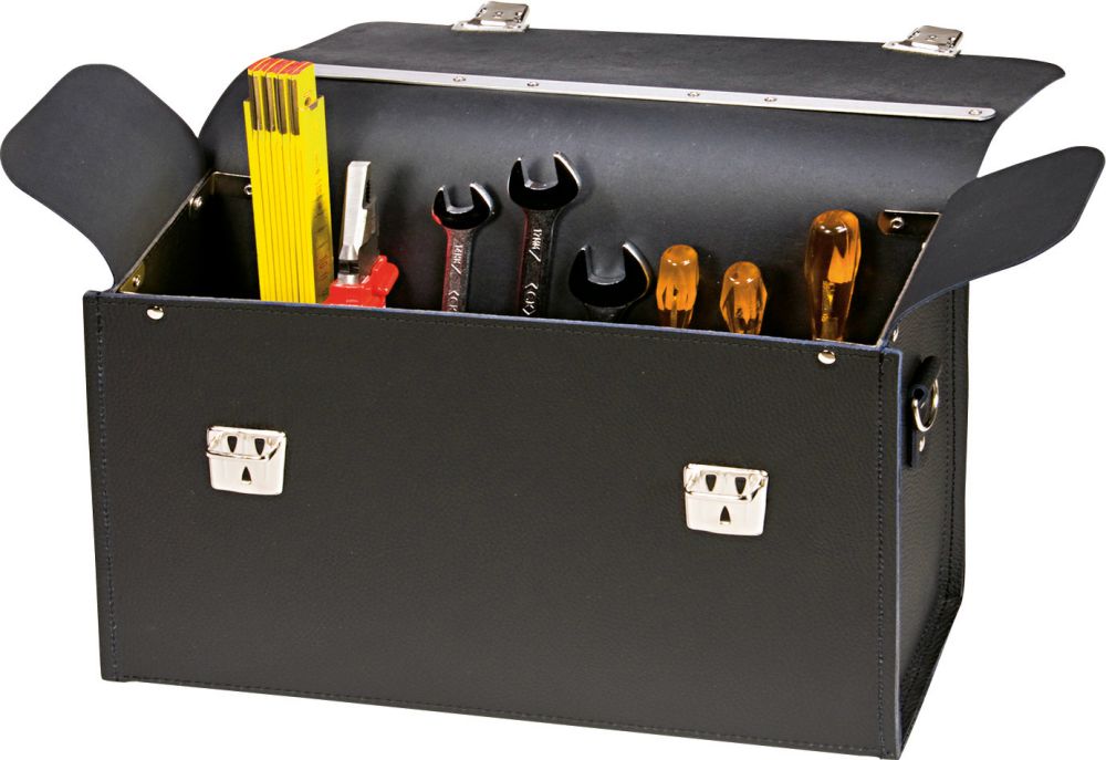 Produktbild FORUM Werkzeug-Tasche Leder 370x110x260mm