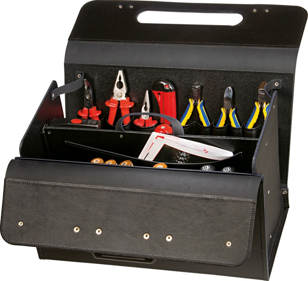 Produktbild FORUM Universal-Tasche Leder 410x190x310mm