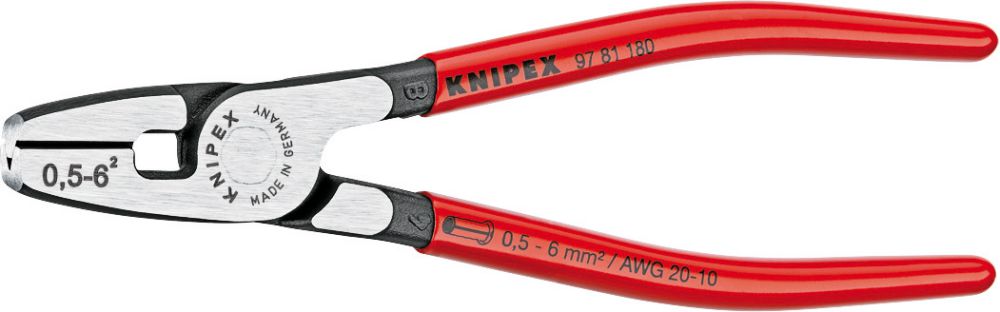 Produktbild Knipex Aderendhülsenzange 0,5-6 qmm