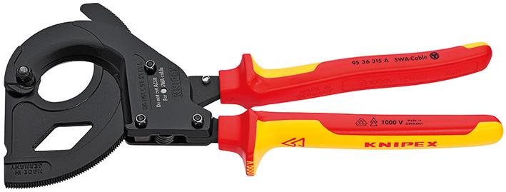 Produktbild Knipex Kabelschneider Kabelschere f.SWA-Kabel 315mm VDE 2K-Hülle