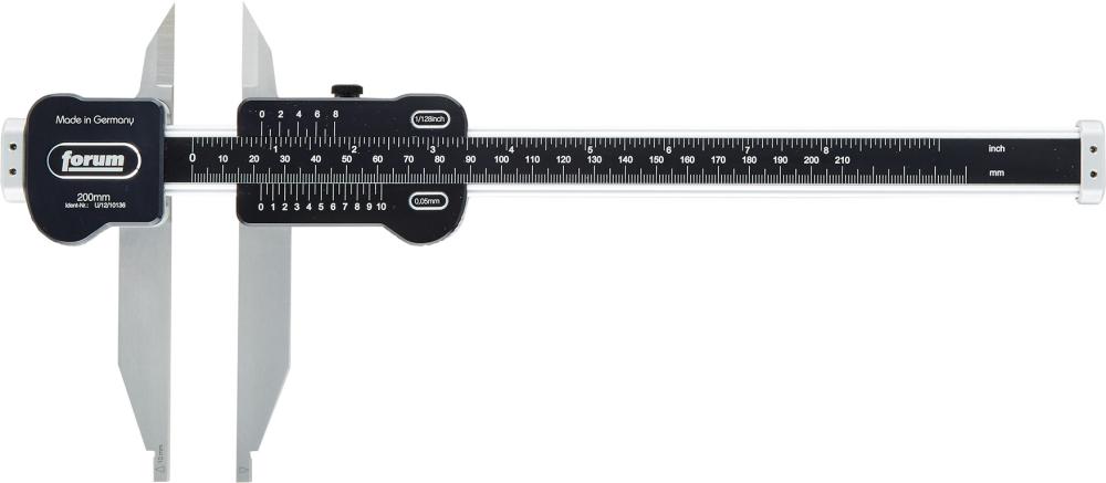 Produktbild FORUM Alu-Werkstatt-Messschieber 300mm m.Sp.