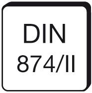 Produktbild FORUM Stahllineal DIN 874/II 500x 30x 6mm bild 2