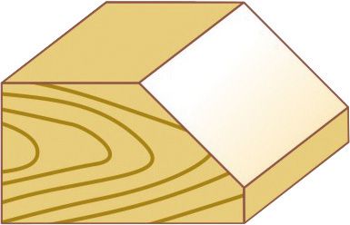 Produktbild FORTIS Fasefräser HW 45 Grad 32x15x56 S8 bild 2