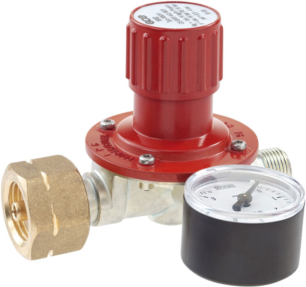 Produktbild Regler für Propan mit Manometer für 5/11/33kg Flasche