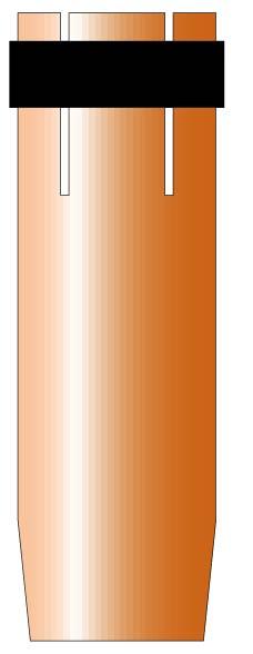 Produktbild Gasdüse konisch NW16mm MB400/500