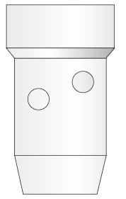 Produktbild Gasverteiler Standard 29mm MB400/500