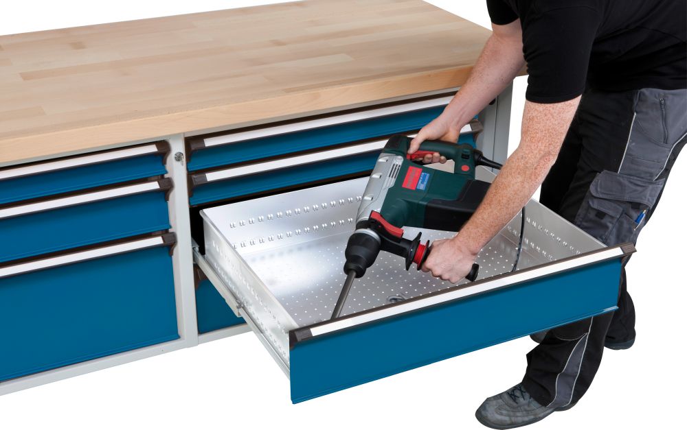 Produktbild Anke Kasten Werkbank 2000 205 VX 50 mm, 850 mm 7035/5010 bild 13