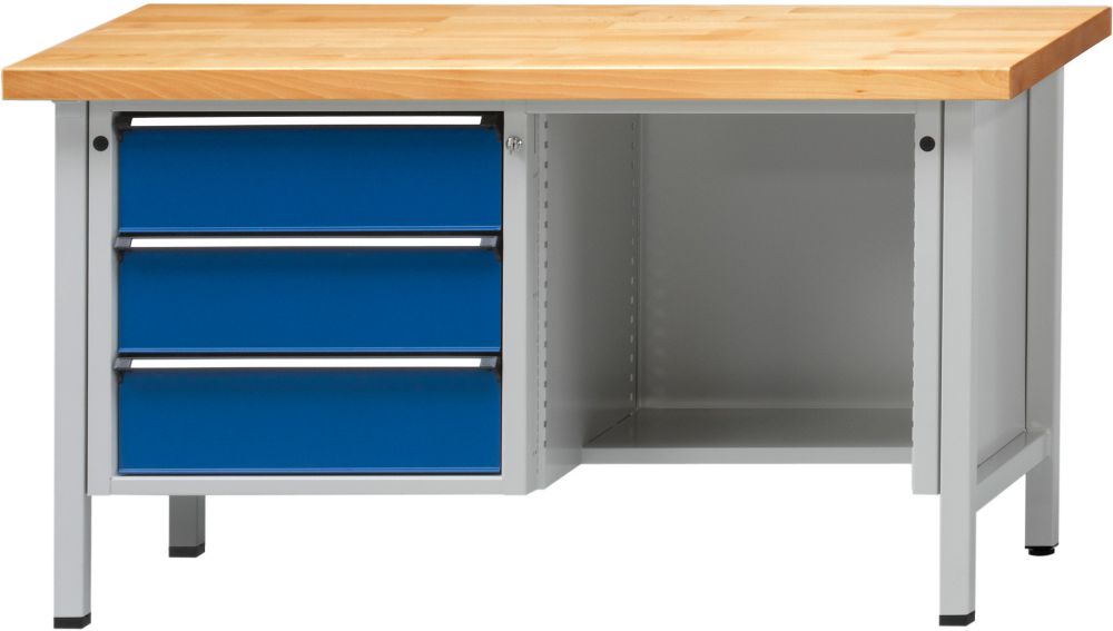 Produktbild Anke Kasten Werkbank 1500 303 V 50 mm, 850 mm 7035/5010